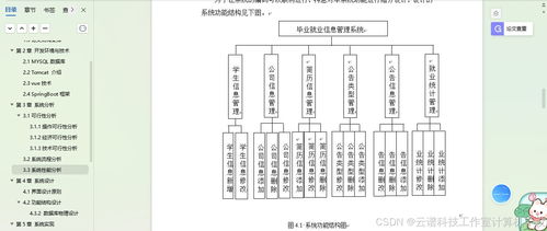 畢業(yè)就業(yè)信息管理系統(tǒng) 基于SpringBoot、Vue與MySQL的全棧開發(fā)實(shí)踐